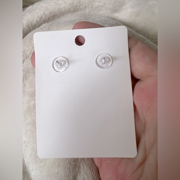 Pencil Dangle Earrings With Rhinestones - Picture 5 of 5